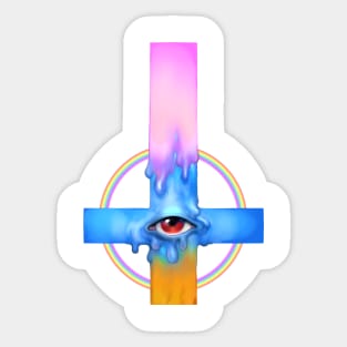 Ecocrucifix I Sticker